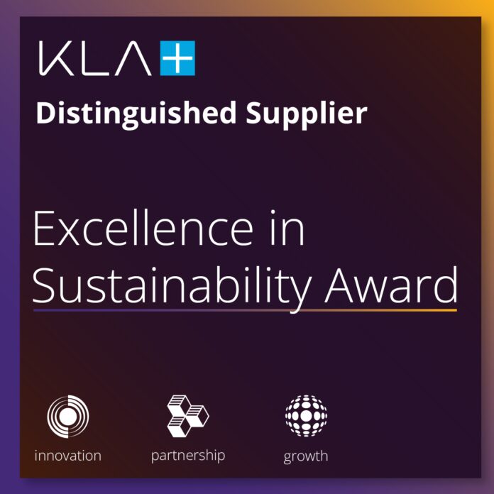 coherent-awarded-excellence-in-sustainability-award-from-kla