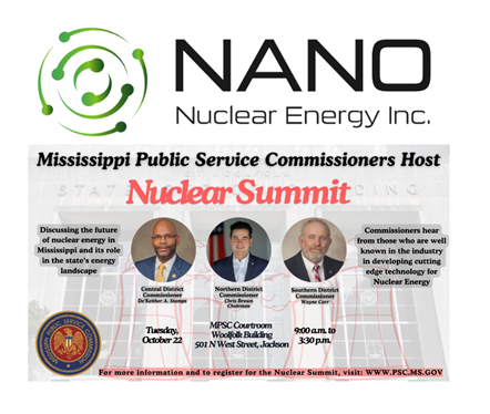 nano-nuclear-energy-executives-scheduled-to-present-at-the-upcoming-mississippi-public-service-commissioners’-nuclear-summit