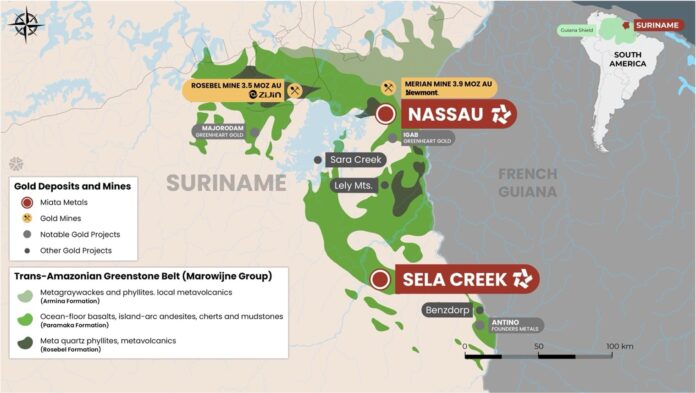 miata-metals-provides-end-of-year-operational-update-on-the-sela-creek-drill-program,-suriname