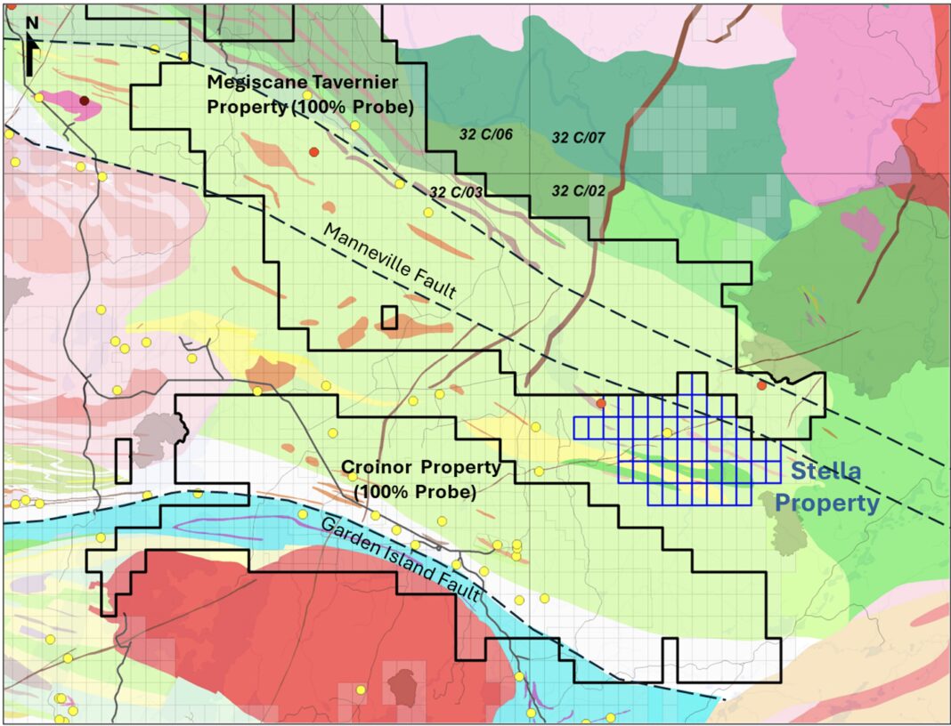 Probe Gold Completes Acquisition of Stella Property in Val-d’Or, Quebec