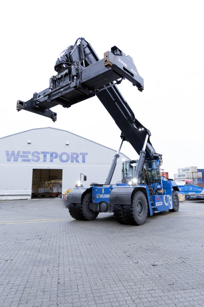 kalmar-strengthens-partnership-with-westport-as-with-delivery-of-four-electric-reachstackers-to-support-zero-emissions-goals