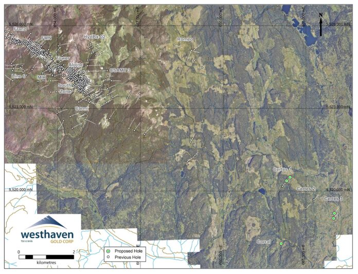 westhaven-commences-winter-drill-program-on-the-shovelnose-gold-property