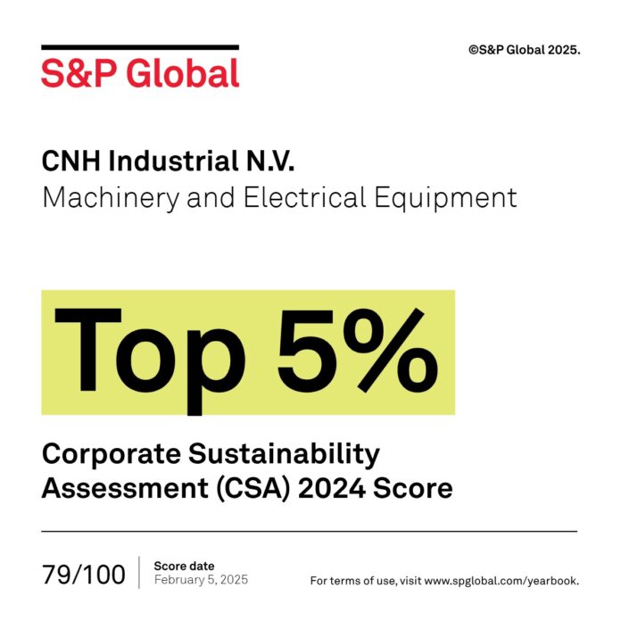 cnh-ranks-in-top-5%-of-s&p-global’s-2025-sustainability-yearbook