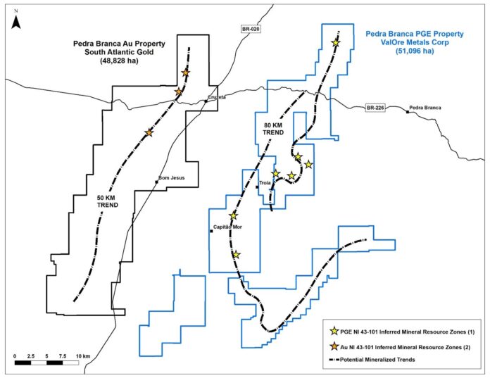 valore-proposes-acquisition-of-south-atlantic-gold-to-create-a-99,924-hectare-precious-metals-district-in-ceara-state,-brazil