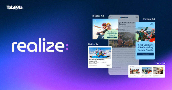 taboola-expands-beyond-native-ads-with-realize, new-technology-platform-allows-taboola-to-serve-the-entire-performance-advertising-market,-delivering-outcomes-at-scale-beyond-search-and-social; customers-include-babbel,-etoro-and-more