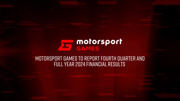 motorsport-games-to-report-fourth-quarter-and-full-year-2024-financial-results