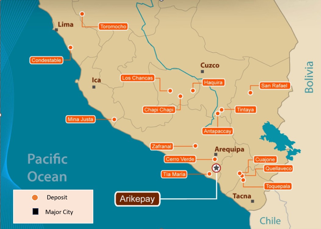 Precore Gold Granted Option to Acquire Arikepay Porphyry Gold-Copper Property in Peru