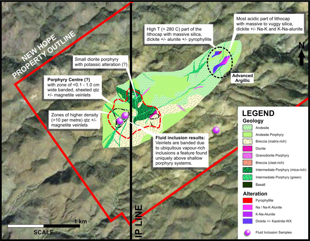 Almadex Defines Large IP Geophysical Anomaly at The New Hope Copper Porphyry Project, Arizona, USA