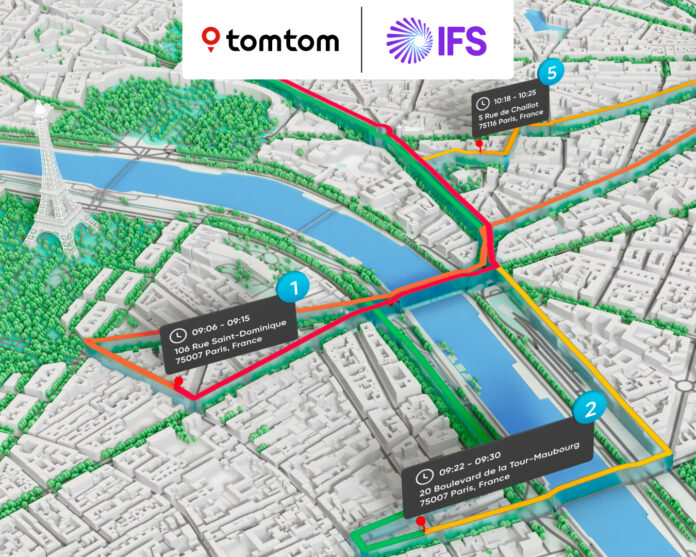 ifs-selects-tomtom’s-location-technology-to-enhance-planning-and-scheduling-solutions