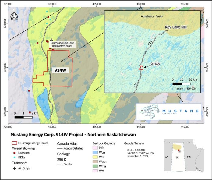 mustang-energy-corp.-commences-field-program-at-914w-uranium-project