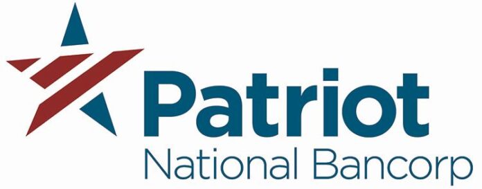 patriot-national-bancorp-announces-completion-of-$10m-registered-direct-offering
