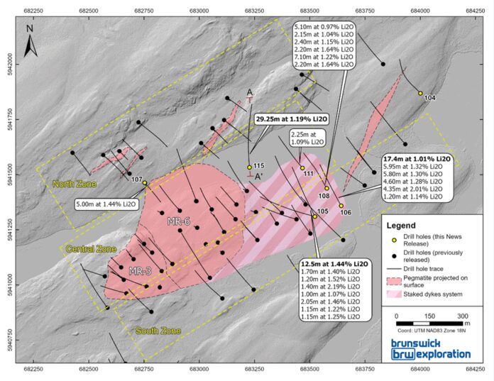 more-lithium-bearing-intersections-on-globex’s lac-escale-royalty-claims