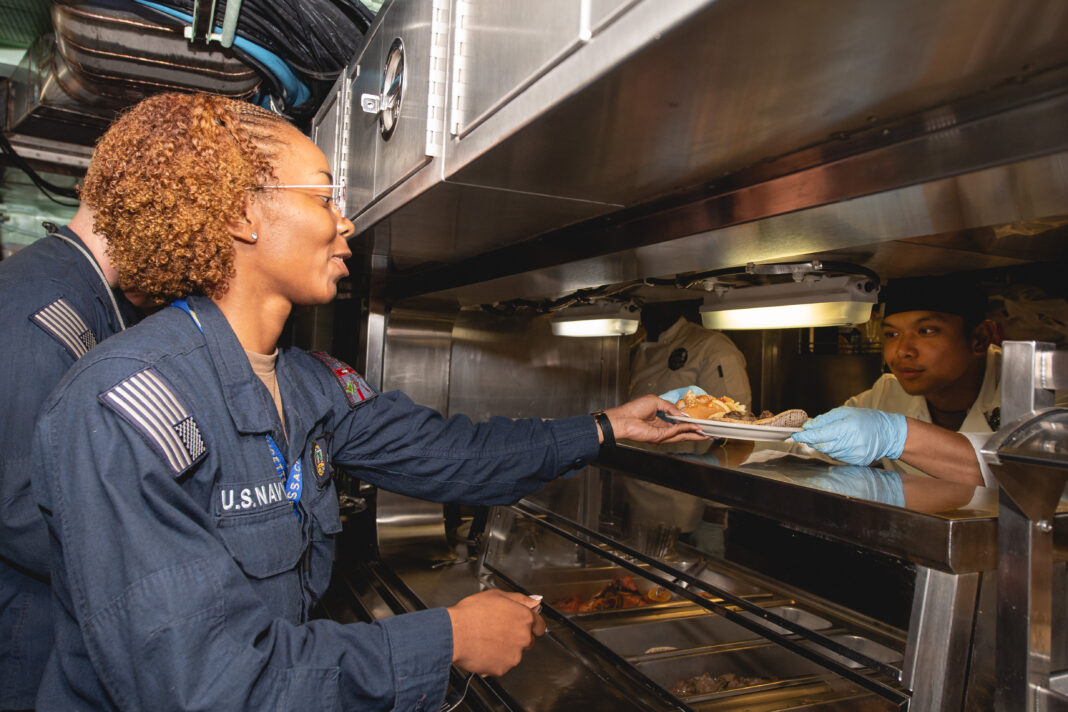 HII Celebrates First Meal Aboard Virginia-Class Submarine Massachusetts (SSN 798)