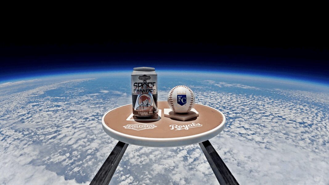 The Kansas City Royals, Boulevard Brewing Co. Send ‘The Best Baseball and Beer on Earth’ Into Space