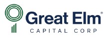 Great Elm Capital Corp. Announces Second Quarter 2025 Financial Results