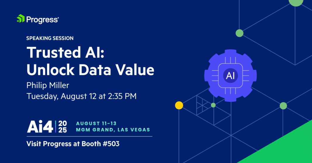 Progress Software to Present at Ai4 2025 in Las Vegas