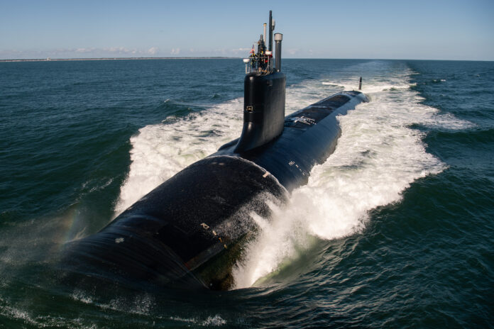 hii-completes-initial-sea-trials-of-virginia-class-submarine massachusetts-(ssn-798)