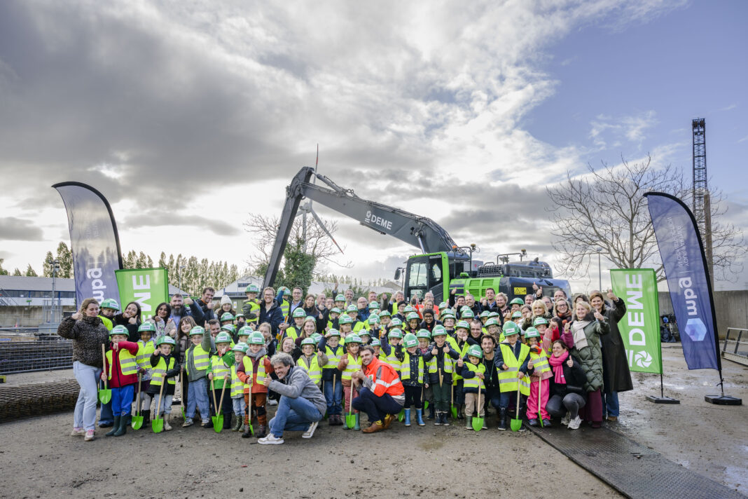 Next generation breaks ground for DEME’s new headquarters