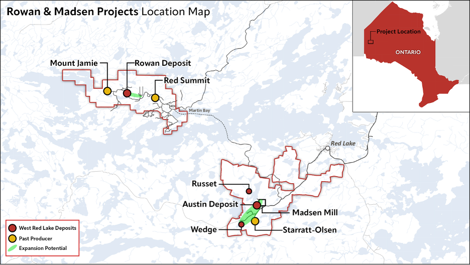 West Red Lake Gold Reports Mid-Q4 Madsen Mine Update