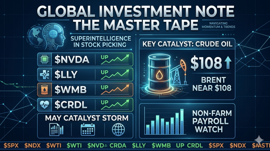 The Master Tape – Navigating $108 Crude Oil & Top Setups in $NVDA, $LLY, $WMB, & $CRDLÂ