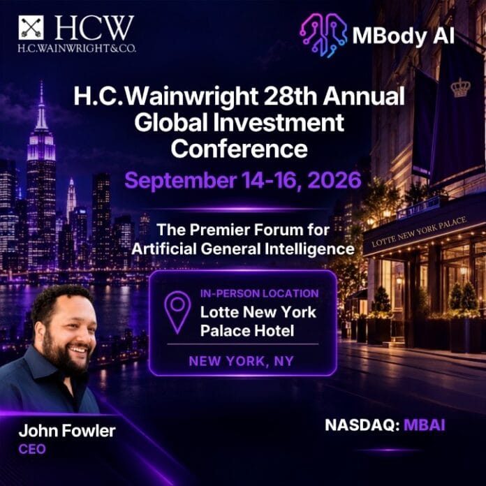 mbody-ai-to-present-at-the-hc.-wainwright-28th-annual-global-investment-conference