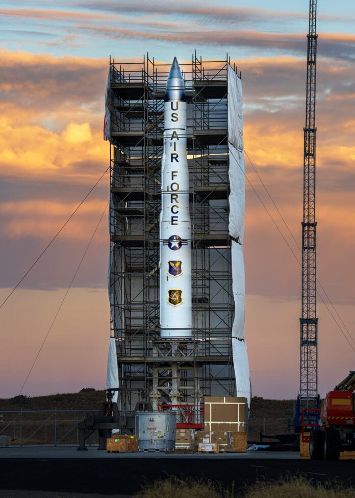 us.-air-force-and-northrop-grumman-assemble-inert-missile,-progress-toward-sentinel-flight-testing